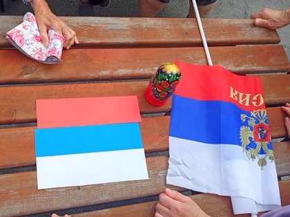 Фото дома престарелых в Новосибирске. Частный пансионат для пожилых людей в Новосибирске: День России в пансионате Новая Жизнь в Новосибирске (2025 год)